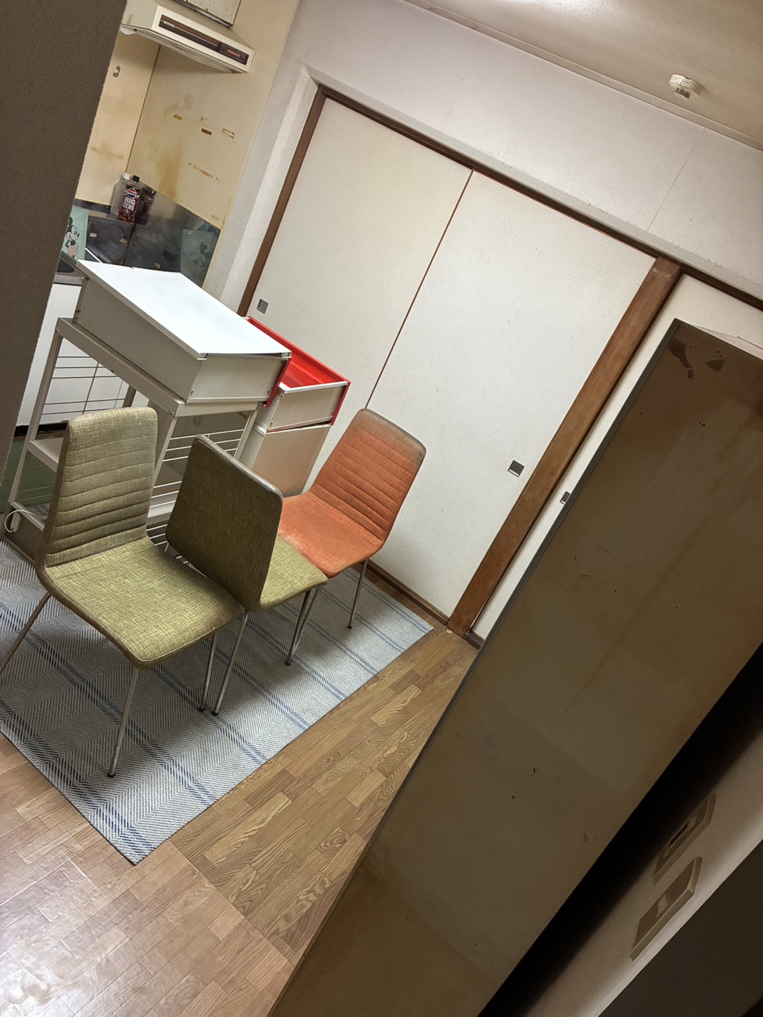 向日市　不用品回収 Before