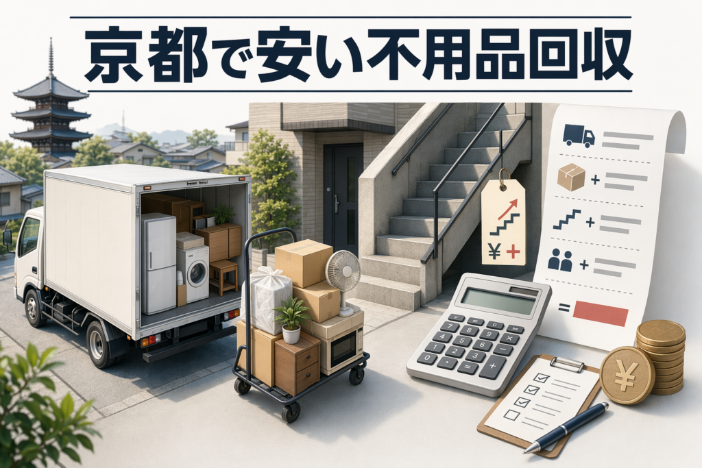 京都で安い不用品回収業者5選
